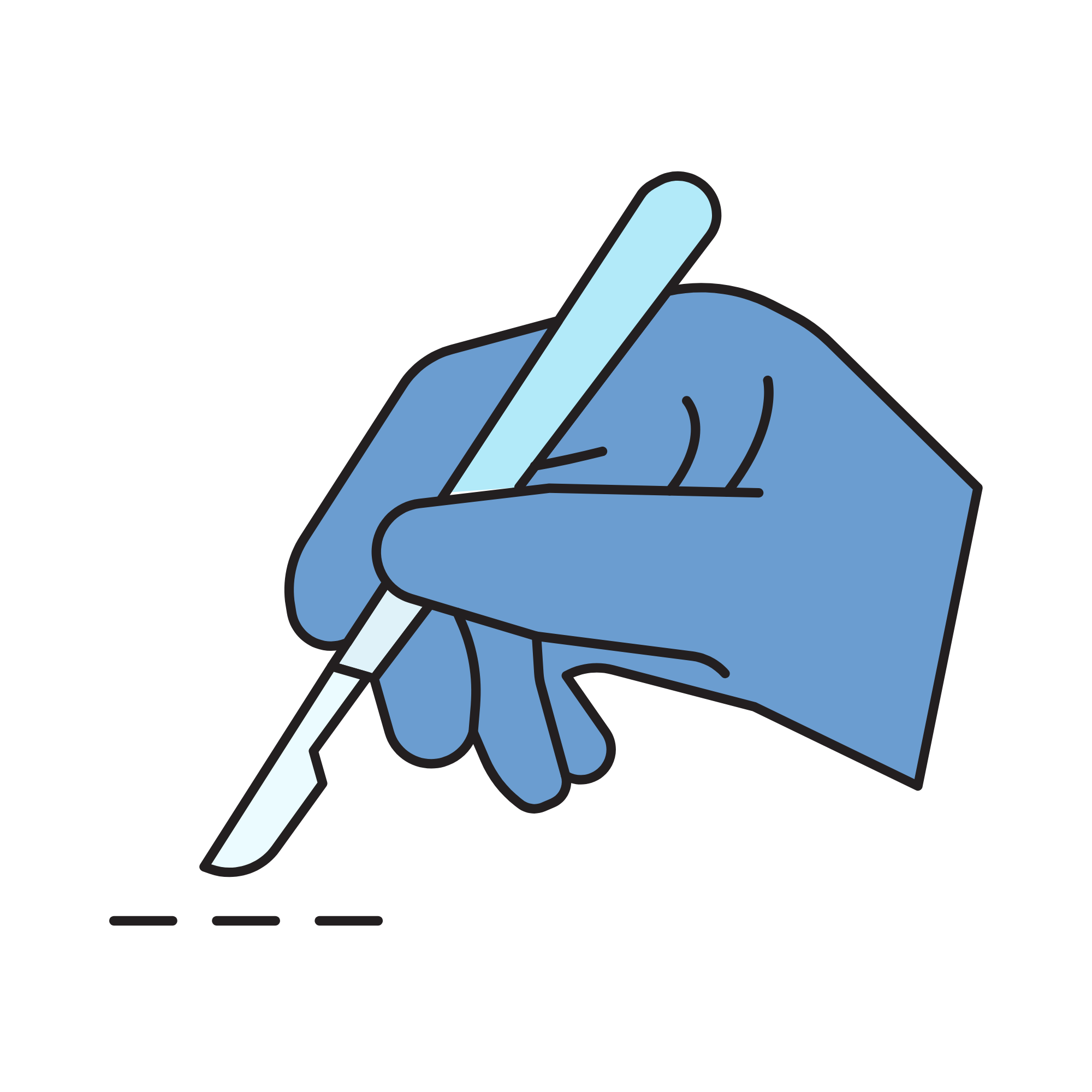 IMEB scalpel